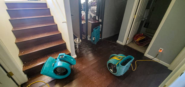 Water damage restoration process in Smithers, WV